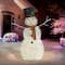 4ft. Outdoor Pre-Lit Snowman with LED Lights